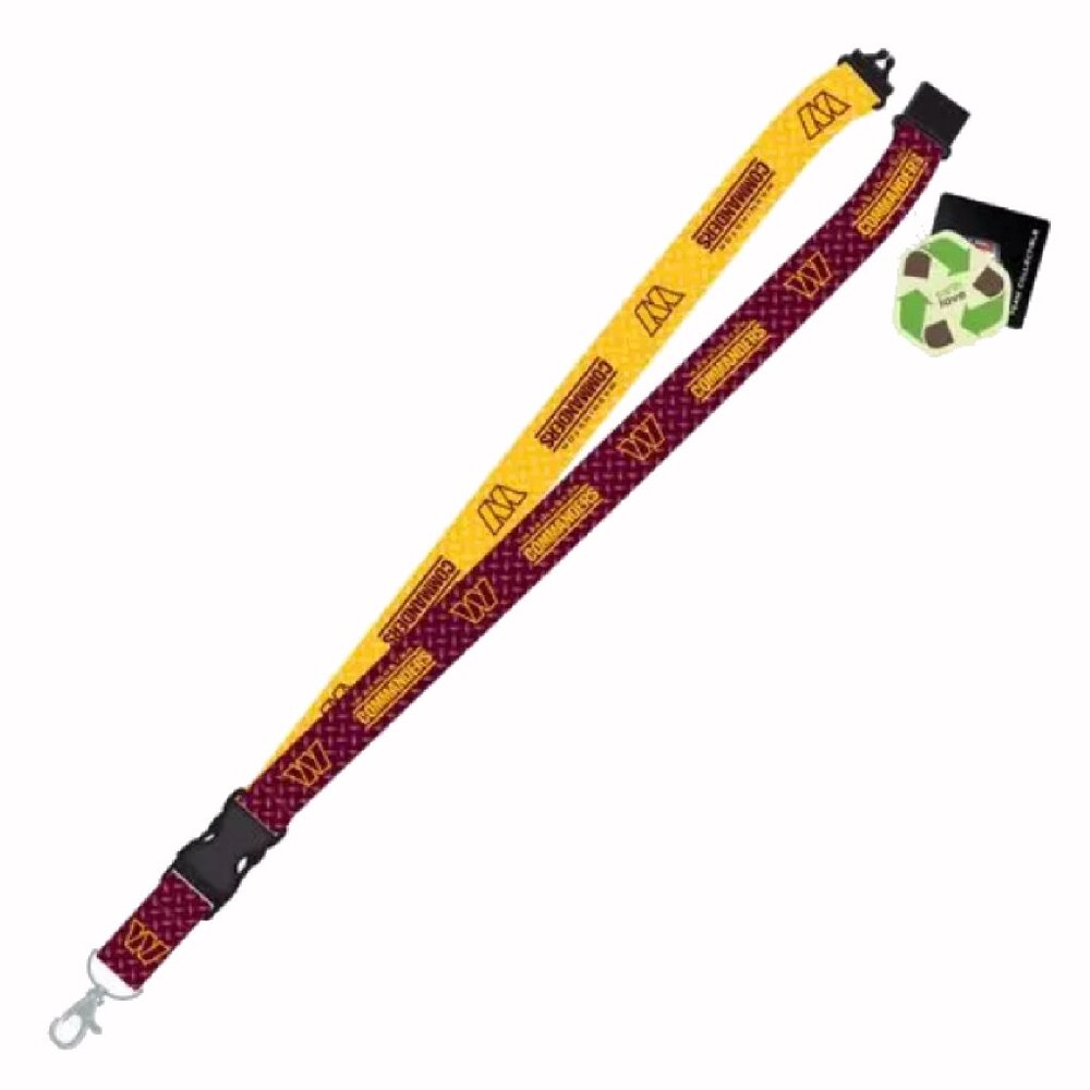 Washington Commanders Team Logo NFL Licensed Lanyard - NEW Fast Ship
